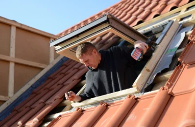 Pose de fenêtres de toit Velux à Quilen